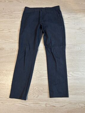 Calvin Klein Men's Dark Gray Chinos